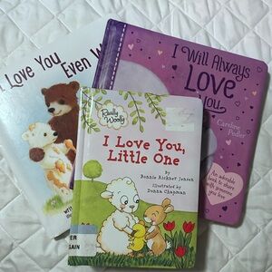 3 pc I will Always Love You Children's Caroline peddler board book Flaw